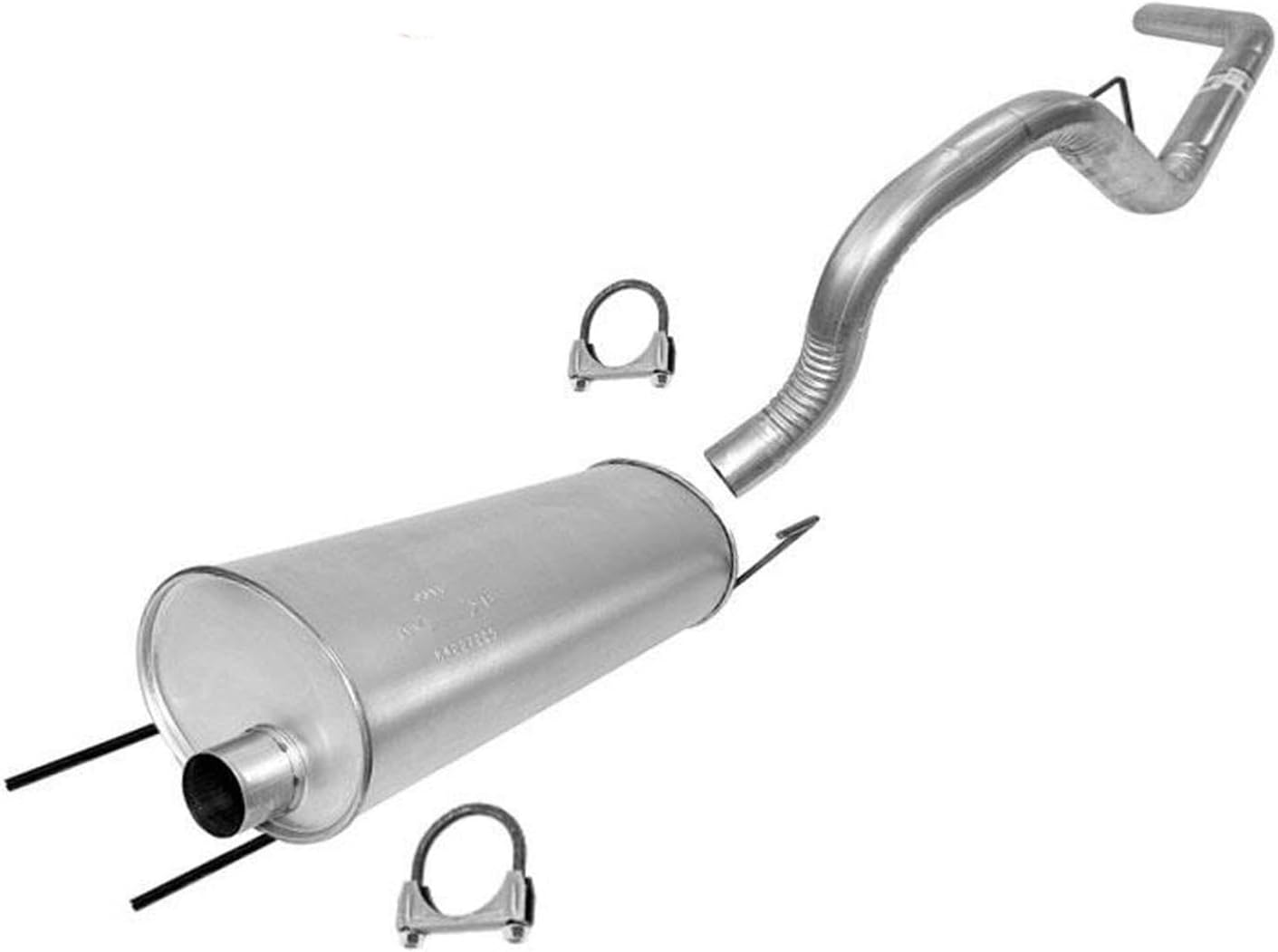 Replacement Parts for 2004 2005 2006 2007 2008 Ford F150 4.2L 4.6L 5.4L Weld on Muffler & Tail Pipe Exhaust Parts