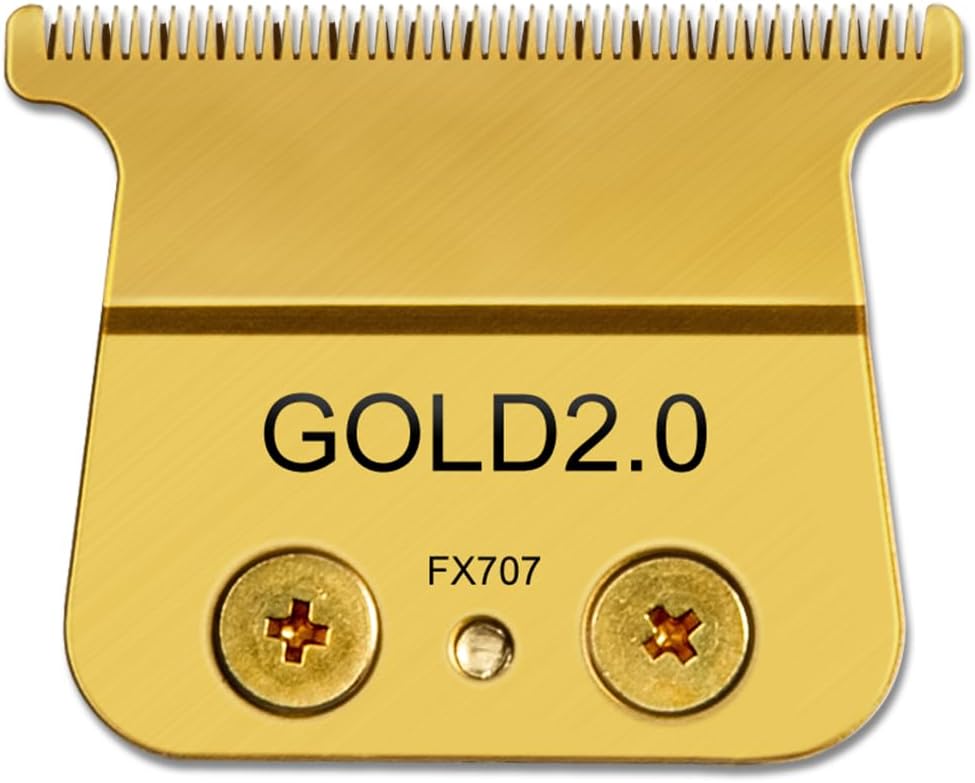 Blade Fit for Babyliss Pro Trimmer Blade Replacement, 1 Pack，Gold