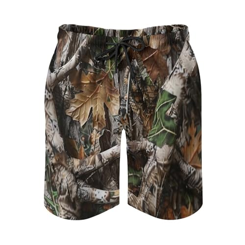 Men's Camo Shorts, Camo Workout Shorts, Camo Swim Trunks, Camouflage Beachwear Unisex3