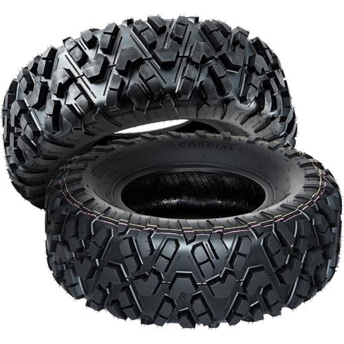 26x9x12 ATV UTV Tires 26 9 12 All-Terrain Tires A102 26x9-12 UTV ATV Tire for Off-Road Mud Dirt Sand Street Trail 6PR Tubeless 2 Pack