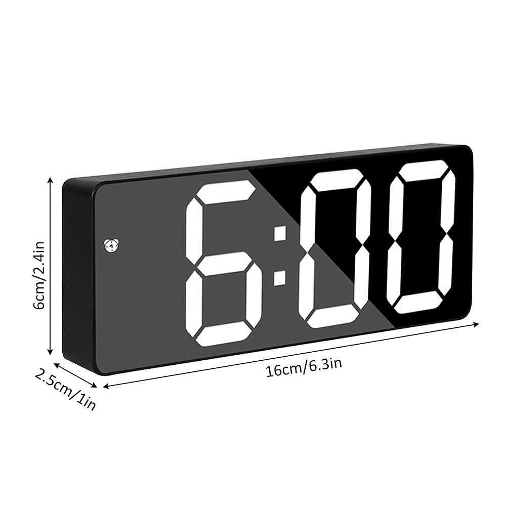 Amazon.com: CRNXOMP Simplicity Digital Alarm Clock LED Display 6.3