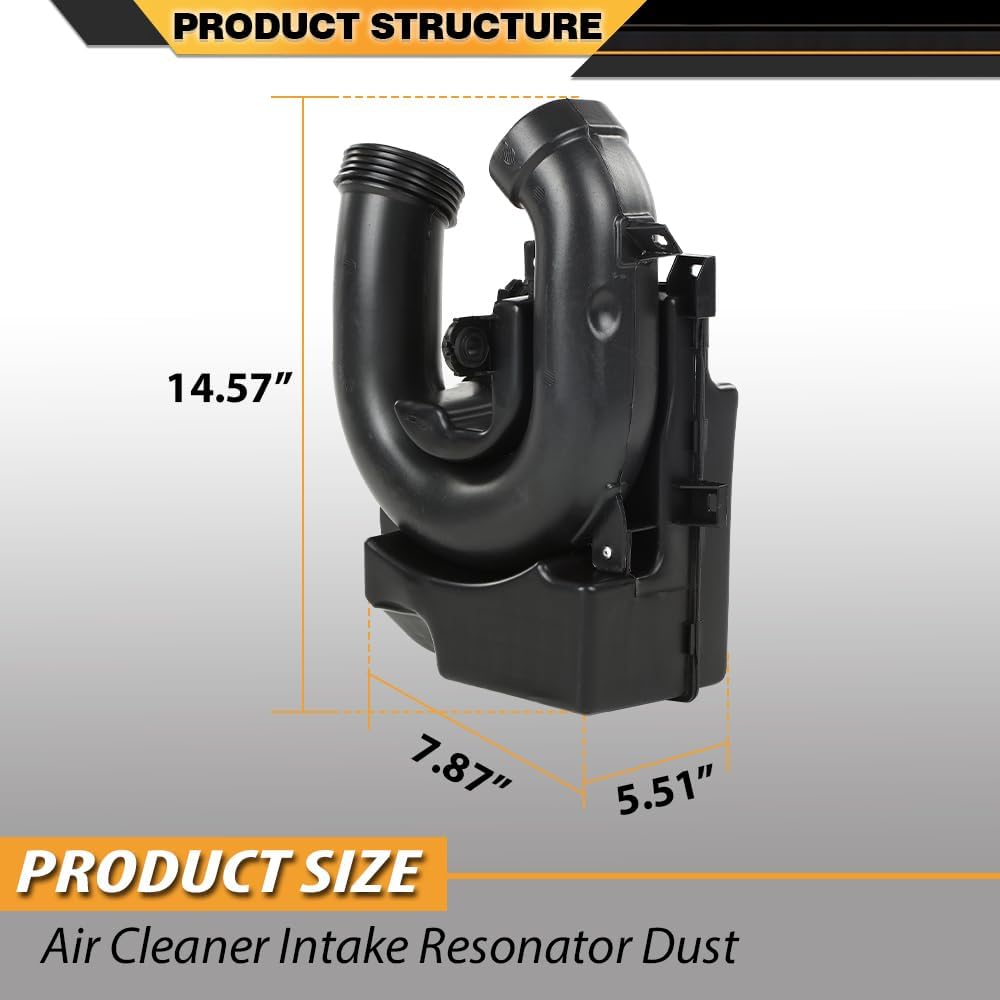 Air Cleaner Intake Resonator Dust Compatible with Hyundai Elantra Sedan NON-Sport 2.0L 2017-2020 28220F2000