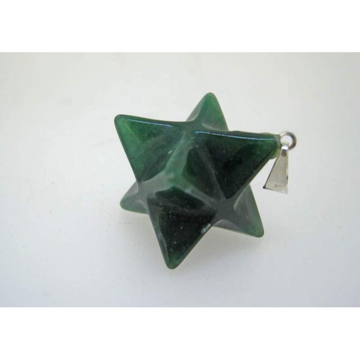 Vives CortadaNecklace Merkaba in Green Quartz