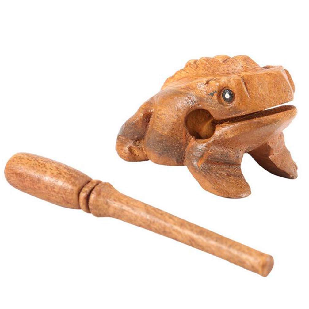 木製カエルデザイン玩具 Amazon.co.jp: Fengshuibringluck タイカエル 風水 ラッキー