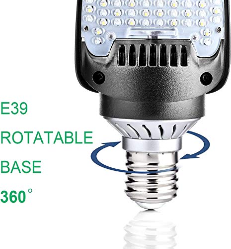 Ostek 54W Led Shoebox Area Corn Light Bulb, Led Retrofit Kits 5000K E39 Rotatable Mogul 7560Lm Led Commercial Lighting - Post Street Light Security Lights Parking Led Paddle Light, Ul Dlc #TOP1