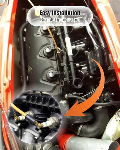 Image of Motorboat Maintenance Kit Compatible With Sea Doo PWC 4-Tec Models 2002 & Up, with Oil Filter O-Ring Spark Plugs