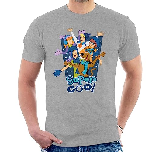 T-shirt Scooby Doo Christmas Snow pour homme en coton imprimé