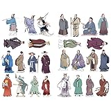 Seasonstorm acuarela saludo palabras estético diario de viaje pegatinas de papel scrapbooking papelería calcomanías copos arte suministros