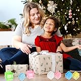 Jelly Cube Fidget Toy, Squeeze Fidget Toys, Stress Cube Stress-Relieving Little Toys for Boys and Girls Gift Party School (Purple Blue Orange Green Pink Transparent White) (20 pcs colorful) - Image 8