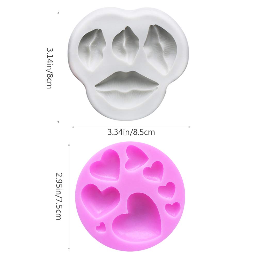 Lippen Mould | Siliconen Mal voor Bakdecoratie