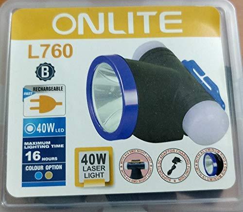 Side Light Head Lamp High Power Rechargeable with Dual LED Beam USB Charging Headlight Torch Waterproof Hand Free Headlamp Hiking Night Work Fishing Emergency Use (Pack of 1 Pcs)-image-32