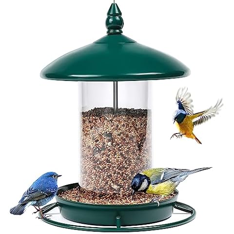 Slhsy Hanging Wild Bird Feeder Cover