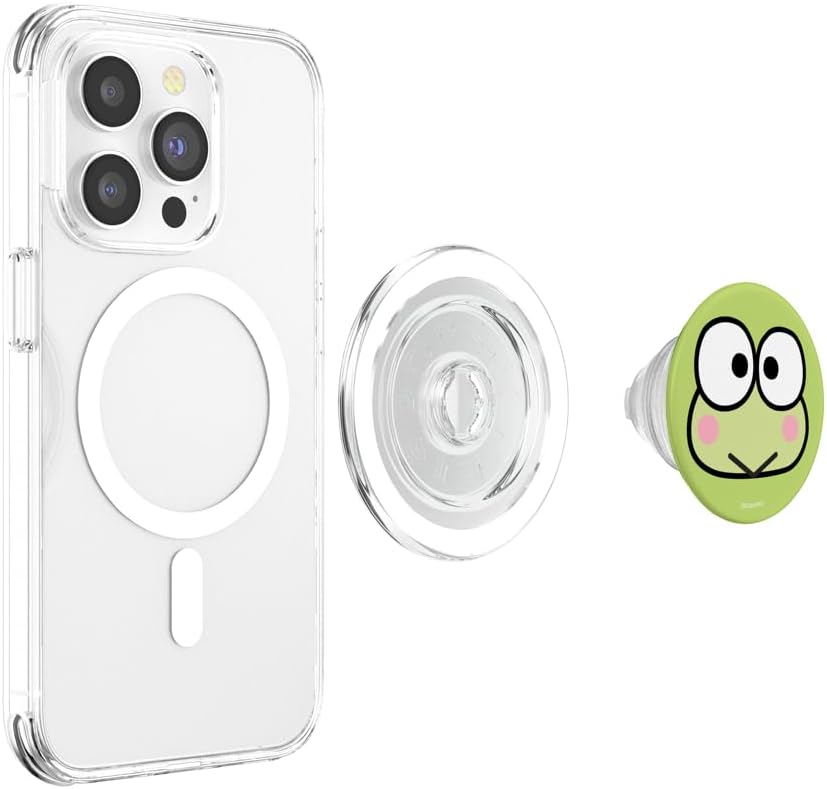 Keroppi Classic Face PopSockets Stand for Smartphones and Tablets PopSockets PopGrip for MagSafe