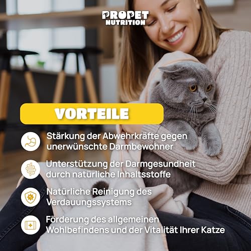 W-Kur Katze. Kräuter-Komplex für Katzen. 120 Tabletten. Natürliche Rezeptur mit Probiotika & B-Vitaminen. Ergänzungsnahrung zur täglichen Unterstützung