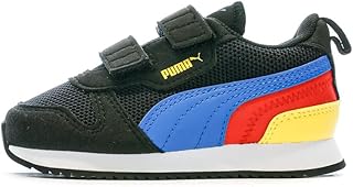 PUMA baby-boys Puma R78 V Inf PUMA Black-Victoria Blue- Sportstyle Kids Sneakers