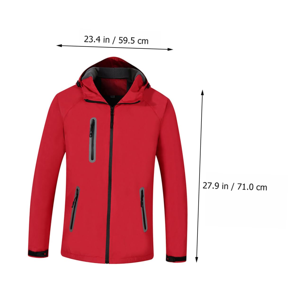 con Cappuccio Leggera per attività Outdoor per e Alpinismo Design Pratico e Stereoscopico