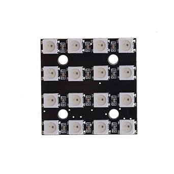 Amazon One Piece Rgb Led 4x4 16 Bit Ws2812 5050 Rgb Led Integrated Drivers For Arduino 産業 研究開発用品 産業 研究開発用品 通販