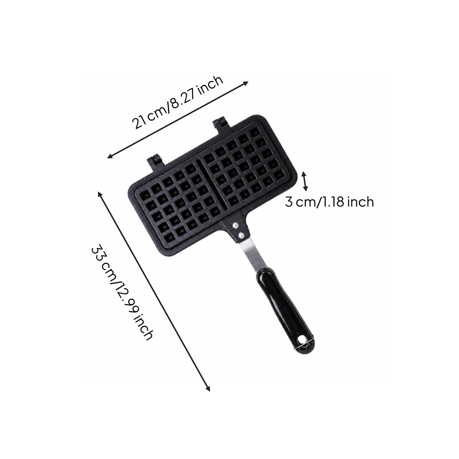 Stampo per in Silicone Antierente, Inserto per Friggitrice corrente d'aria, Facile da Pulire, Dei Dolci, Famiglie, Rettangolo