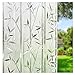 Amazon Brand - Umi Vinilos Ventana - Vinilo Cristal para Ventanas Privacidad Translúcida, Película Autoadhesiva Electroestatico, Reutilizar, para Casa Oficina Privacidad, Bambú - 44.5 x 200cm