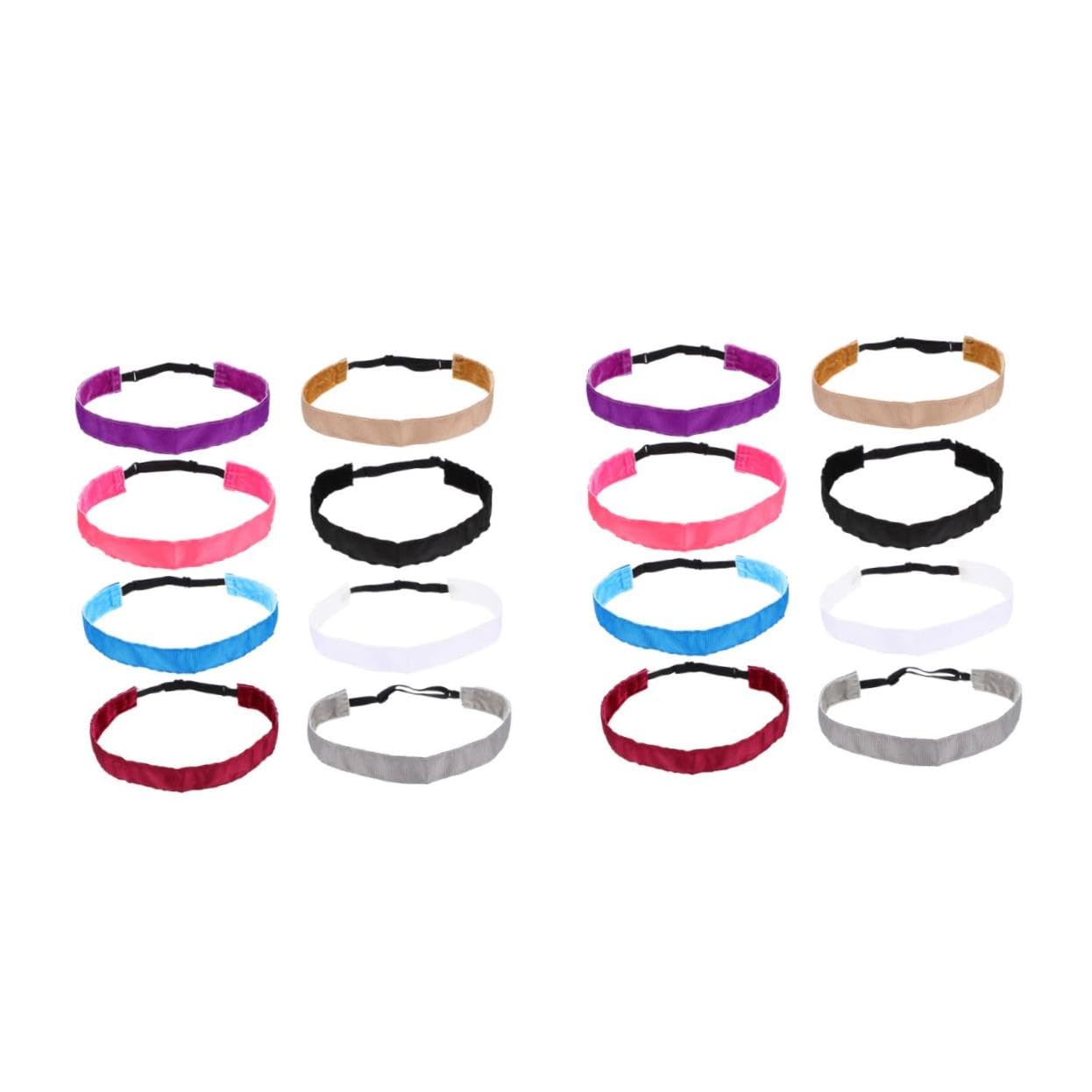 ibasenice 2 Set Fasce Antiscivolo Per Fasce Elastiche Assorbenti Per Per Yoga Corsa E Sport Allenamento 8 * 2