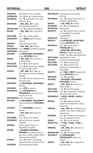 The Official SCRABBLE Players Dictionary, 7th Ed. - Newest Edition, Mass Market Paperback - Image 4