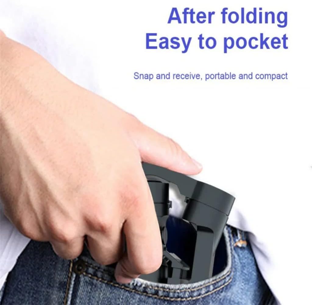 3-Axis Handheld Gimbal Stabilizer e Ph Video Recording Smartph Anti-Shake Gimbal Selfie Tripod