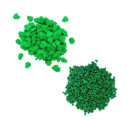 Dress My Cupcake Edible Decorating Bundle with Sprinkles and Edible Confetti, St. Patrick's