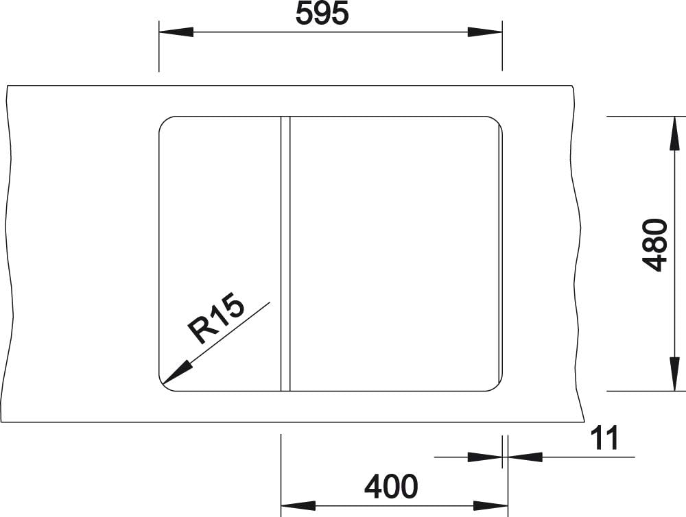 Review Product BLANCO 516919 ZIA 40 S Kitchen Sink, 40 cm Unterschrank, Alumetallic