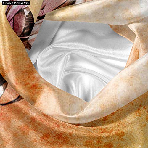 Image of ArtzFolio Tattoo Art Big Medieval Dragon Silk Fabric Painting Tapestry | Scroll Art Hanging 18 x 29.3 inch (46 x 74 cms)