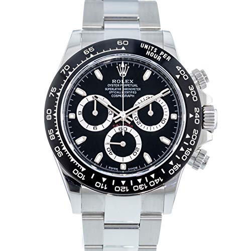 Luxury Timepiece Reproduction Ceramic Bezel Race Watch Daytona 500 Stainless Steel Automatic Movement