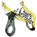 Produktbild BESTZY Hohe Qualität Alloy Edelstahl Slingshot Outdoor Jagd Katapult Spielzeug Steinschleuder aus Stahl Sportschleuder,100 Stahlkugeln Munition