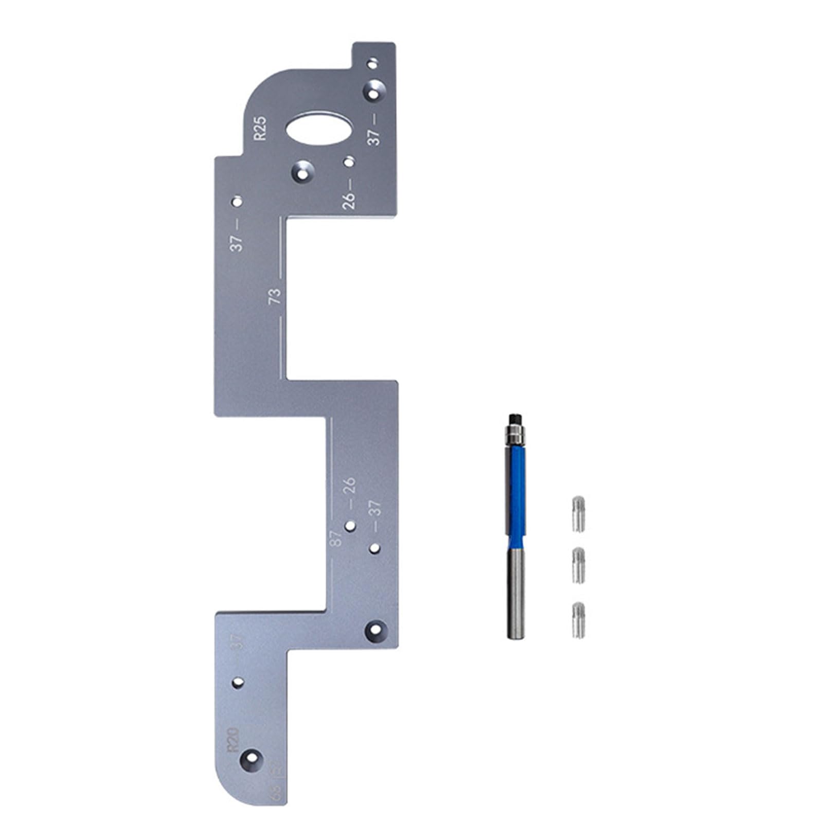 Coupeur de bord en aluminium robuste pour menuiserie de sol