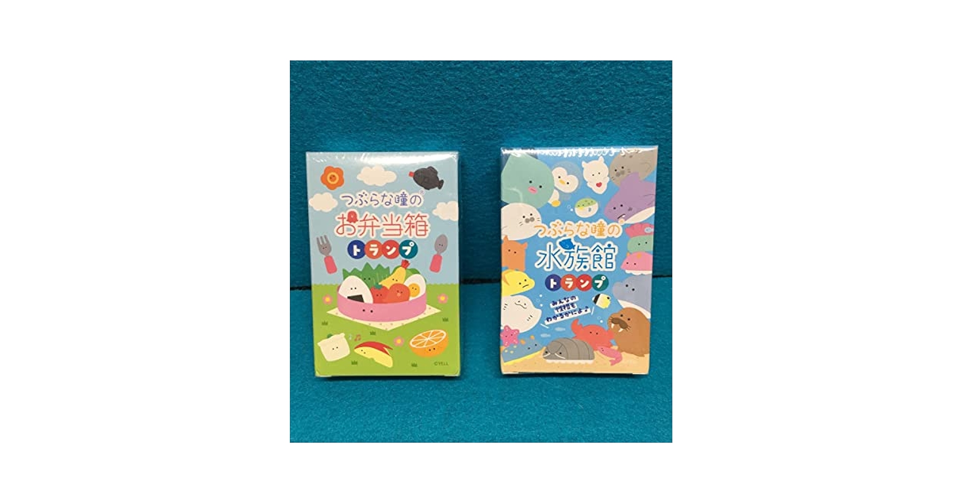 Amazon.co.jp: つぶらな瞳の仲間たち トランプ 2種セット お弁当
