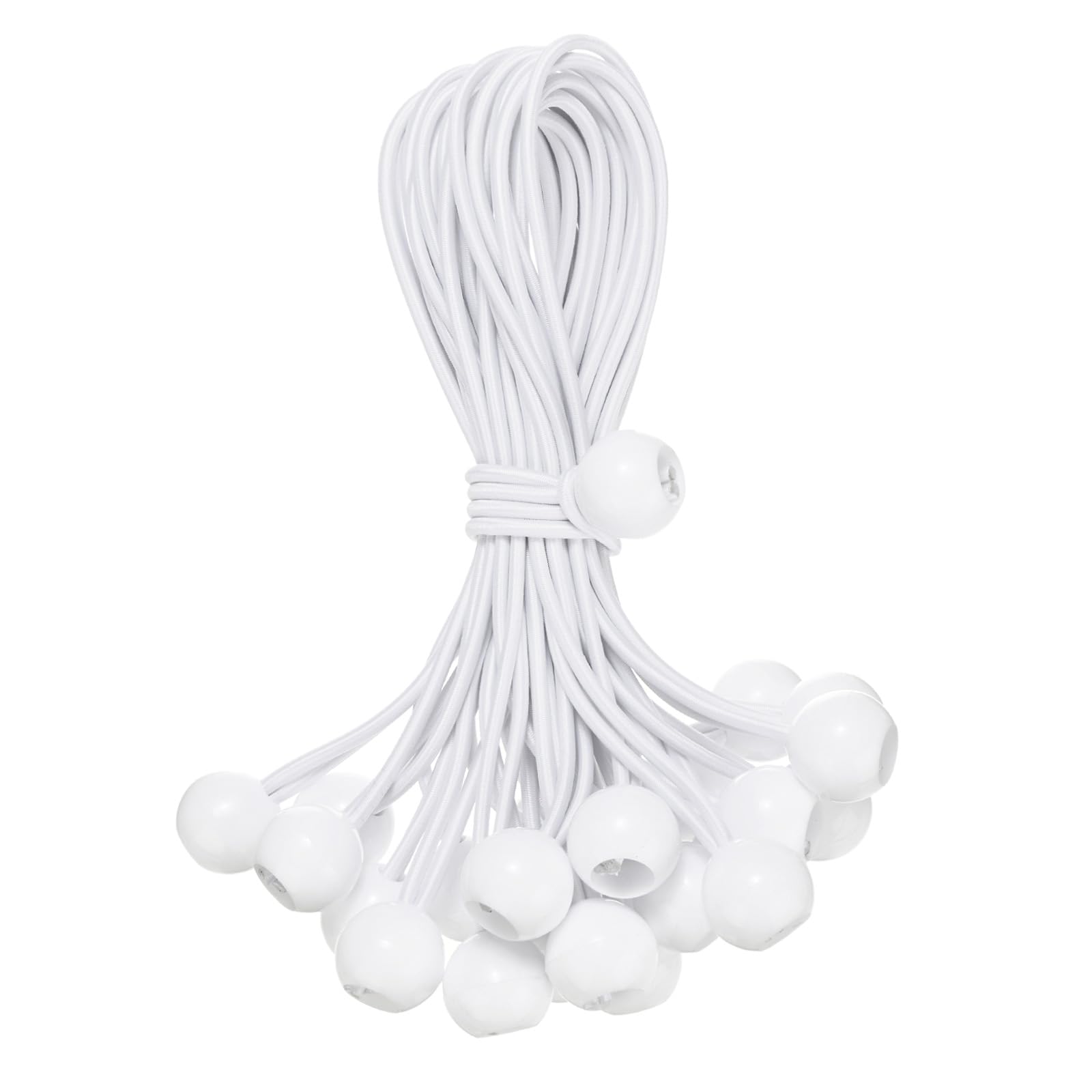 Cuerdas elásticas de bola para evitar que el viento rompa la lona de tu tienda