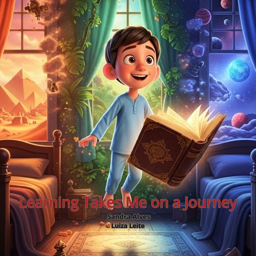 Learning Takes Me on a Journey: Discover the Secret Behind the School with Cosmo, the Guardian of Stories. (English Edition)