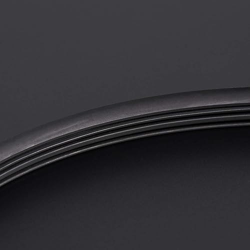 Miniatura 9 de BravOne - Paquete de 4 repuestos de limpiaparabrisas de goma universal sin marco de 26 pulgadas, repuesto de limpiaparabrisas de goma para la