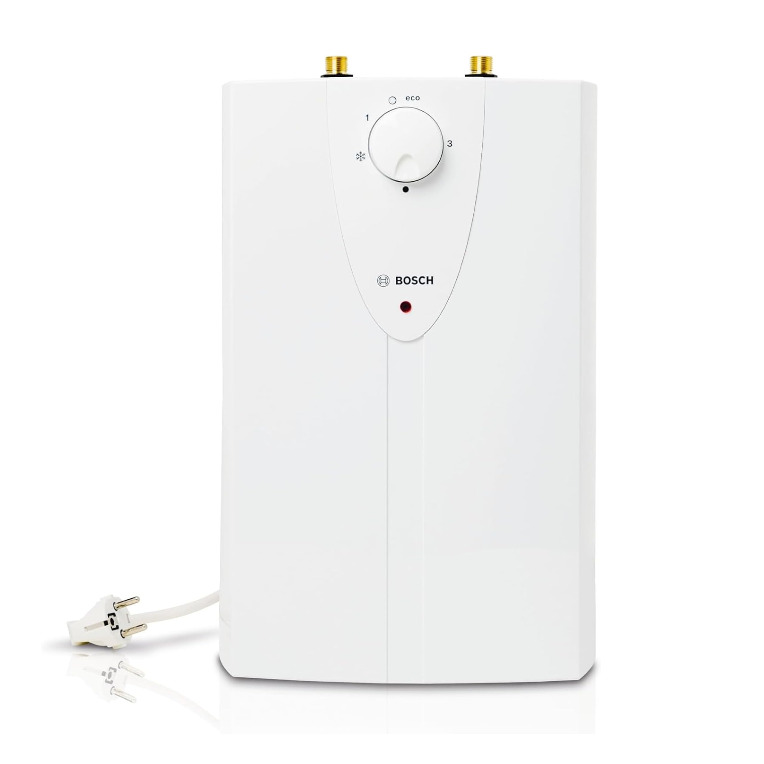 Bosch Elektrischer Kleinspeicher Tronic 1500 TO - Energieklasse A, 230V, 5 Liter Kapazität - Unter-/ Übertischgerät, Stufenlose Temperatureinstellung - Weiß