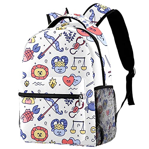 Sac à dos décontracté tête de mort femme noir multicolore mode urbaine
