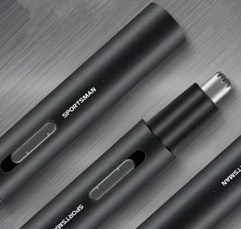 SDGBCXD， Recortador multifunción for el Pelo de la Nariz y la Oreja, Recargable por USB, sin Dolor, for Hombres y Mujeres, Negro ，Cortapelos de Nariz