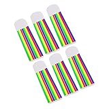 HOMSFOU 6sets Reading Book Tabs of Sticky Page Tabs Highlighter Tape for Office Supplies Note Taking School Office Use
