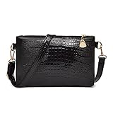 ❀❀Material: PU Leather----- Tasche Bags Damen Mode Niedlich PU Leder Mini Messenger Taschen Stickerei Crossbody Schultertaschen Handtasche Kleine Body Bags Damen Mode Druckschulterbeutel PU Leder Handtasche Schulranzen UmhäNgetasche