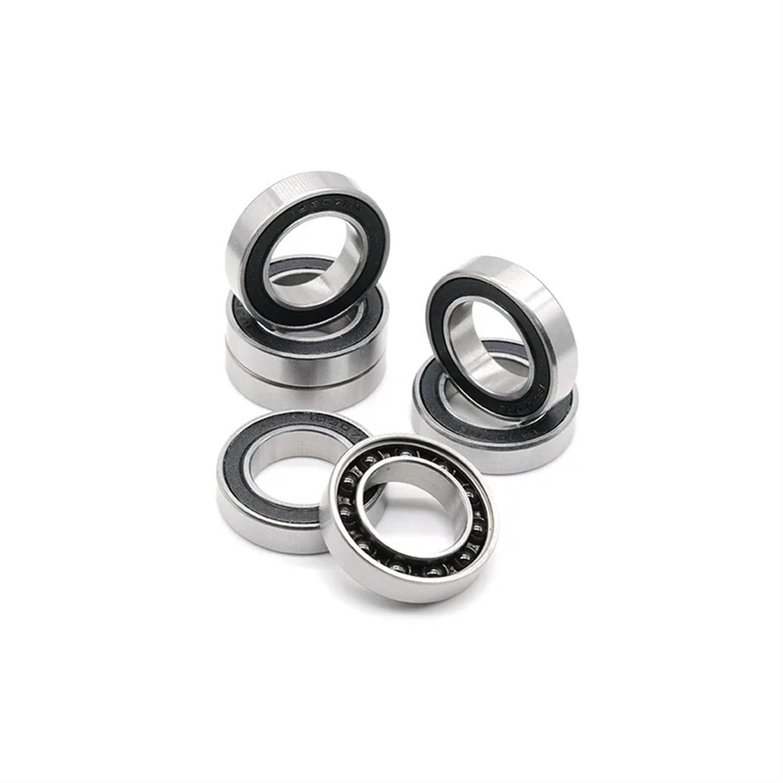 Bearing, 6003 18307 6704 6804 6901 Hybrid Ceramic Bearing ABEC-7 1PC Industry Motor Spindle Hybrids Si3N4 Ball Bearings 3NC HC(1PC 6804RS CB) Wear Resistance(1PC 6901RS CB)