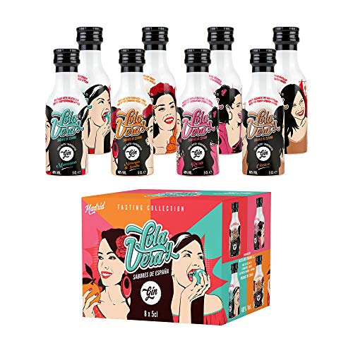 Colleción LOLA Y VERA GIN – Surtido 8 miniaturas 5cl.