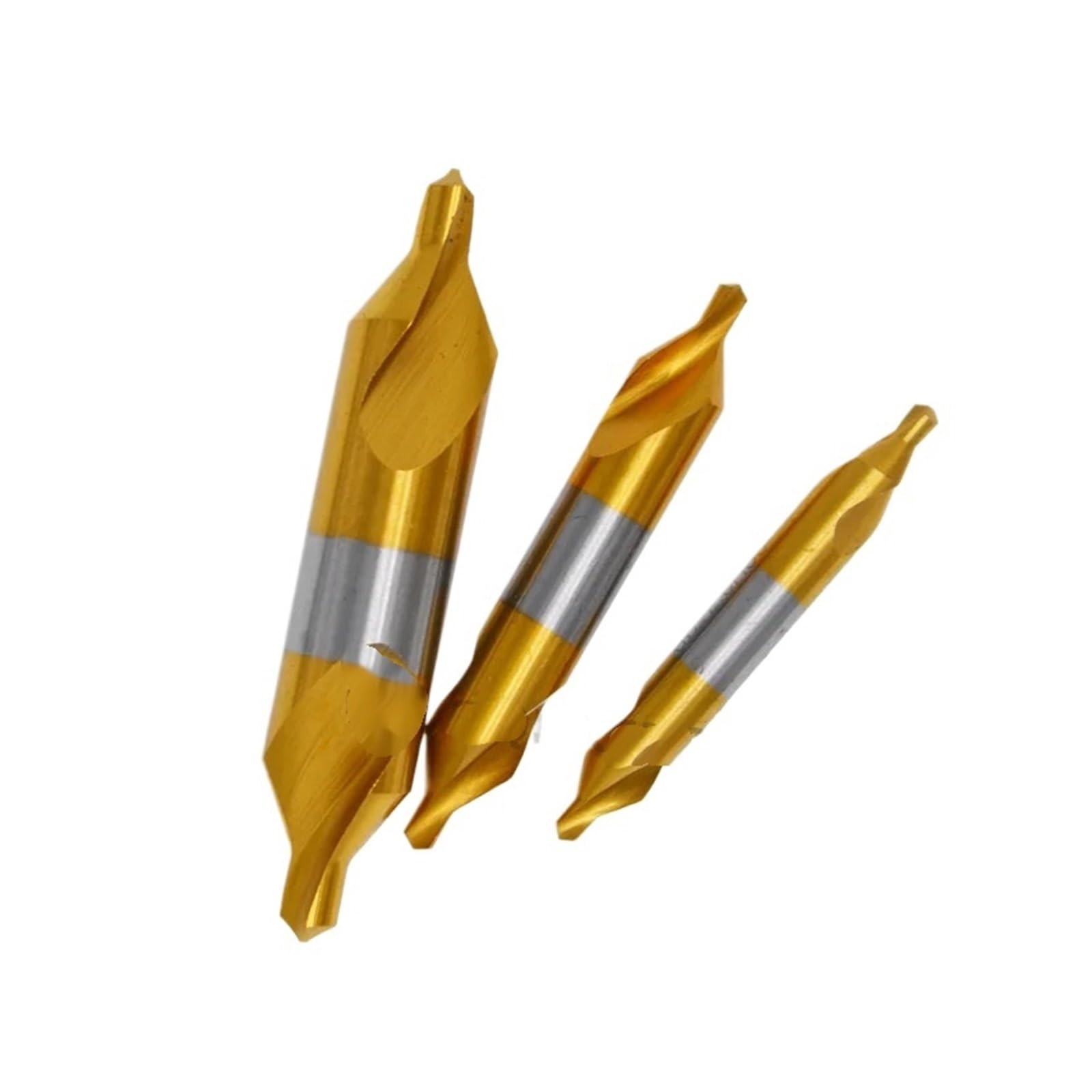 Centro Brocas HSS Taladro central HSS, 6 uds., juego de brocas de 1,0-5,0mm, cortador de taladro centrador de agujeros M35 6542(B1.6 (6mm) Cobalt)