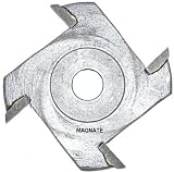 Magnate 4206 Slotting Cutter Router Bit - 5/16" Bore - 5/32" Kerf, 4 Wing, 1/2" Cutting Depth