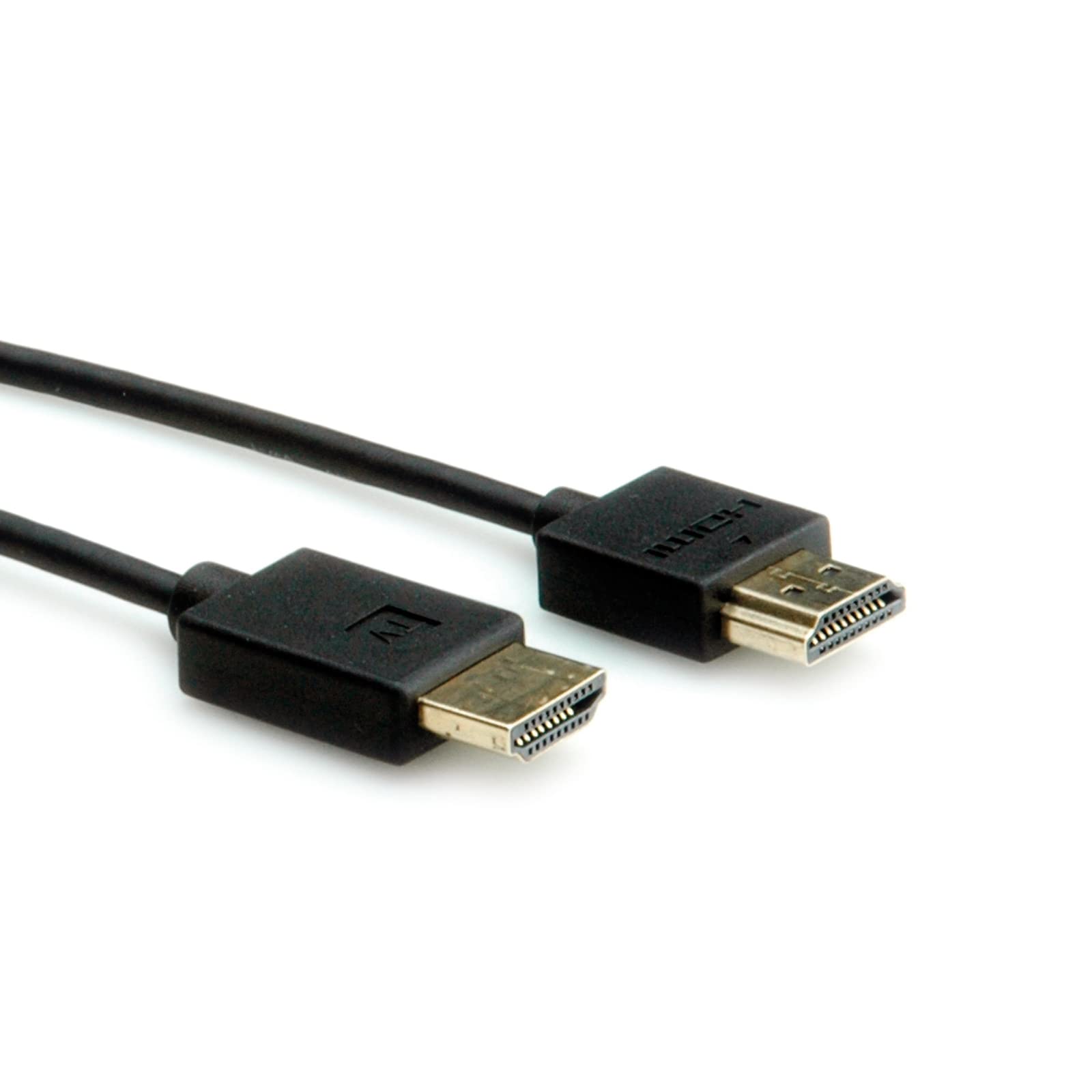 ROLINE 4K HDMI Ultra HD Cable with Ethernet, Active, ST/ST, Black, 3 m - Image 2