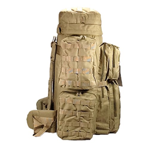 24" 3200Cu. In. Tactical Hunting Camping Hiking Backpack Op830 Tan #TOP4