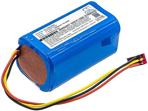 Battery Replnt for Lazer Runner Compatible 6800 mAh 4 Cell Li- ICR18650 2S2P