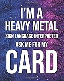 metal wall sign id unturned  I\'m a Heavy Metal Sign Language Interpreter Ask Me For My Card: 5 Year Planner  January 2020 - December 2024  Monthly Calendar with Notes