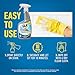 CLR Brands Mold and Mildew Stain Remover, 32 oz. Spray Bottle, Pack of 2, Multi-Surface Stain Remover, Works on Tile, Wood, Concrete, Glass, and More